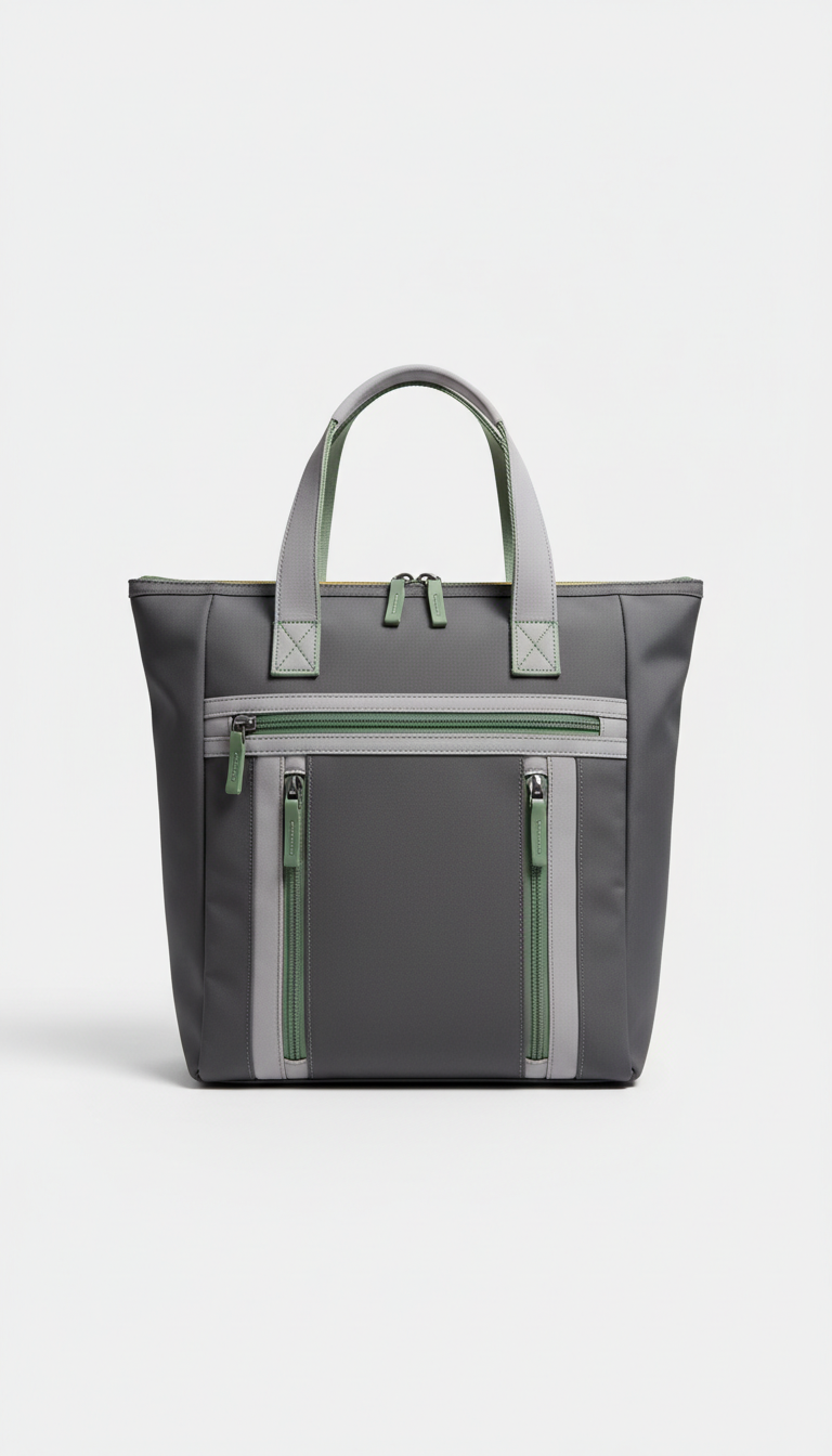 Vegan Leather Commuter Tote